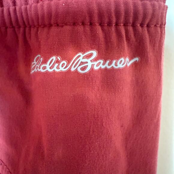 Women's Sightscape Horizon Stretch Pull-On Joggers SZ 16 Burgundy Red Athleisure - Picture 9 of 12